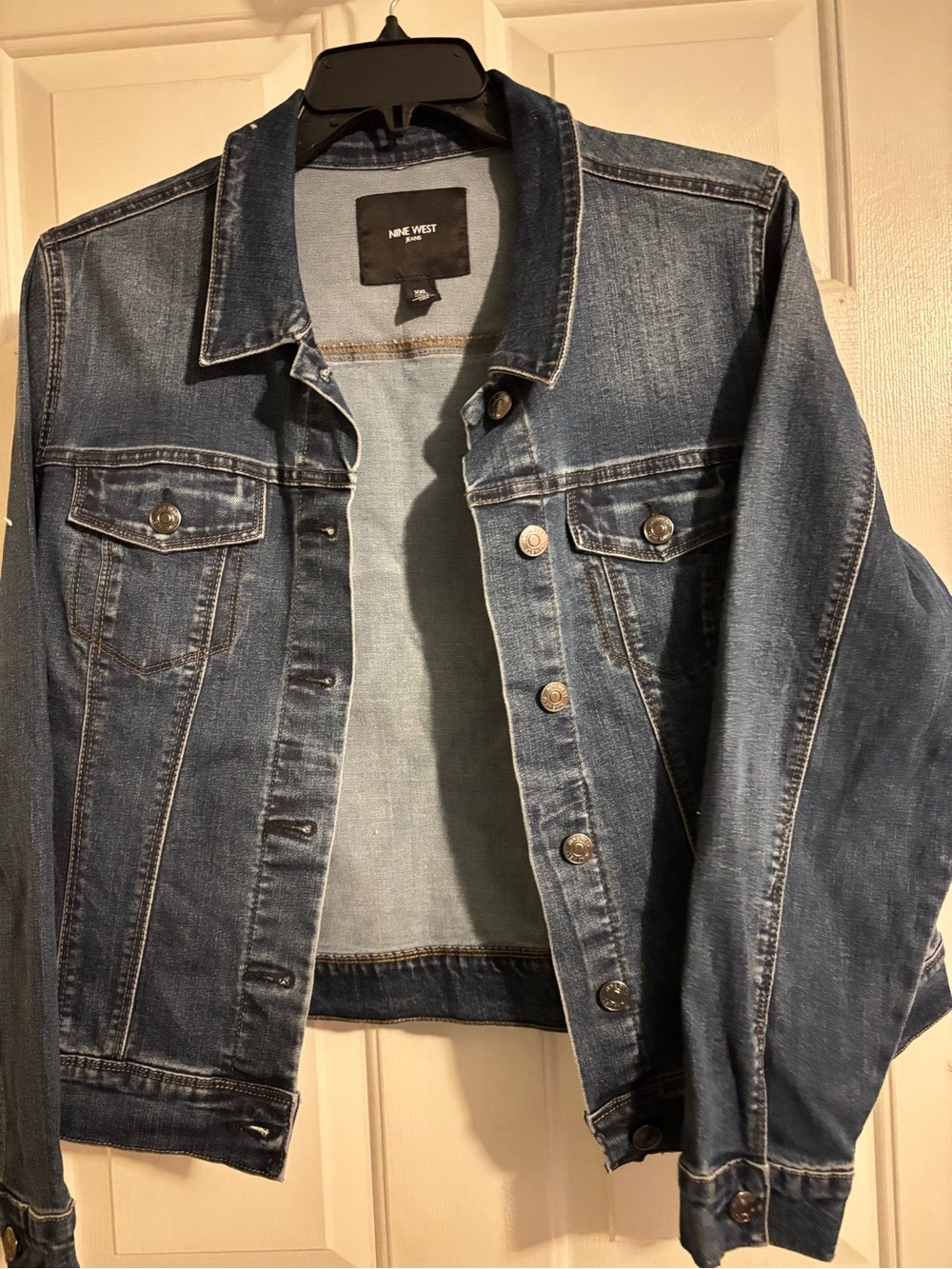 Nine West Women’s Dark Blue Denim Jacket